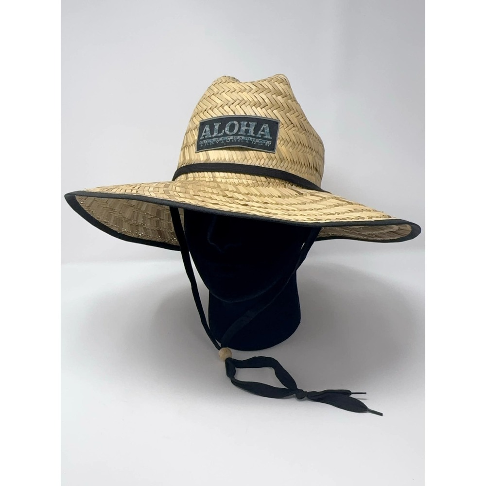 Travis Mathew Aloha Crackle Straw Golf Hat Size One Size Fits All Adjustable